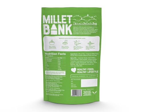 Image of Millet Bank No Maida Sorgum Hakka Noodles Combo Free Masala Pack Inside, Not Fried, No MSG, No Added Preservatives,Millet Bank Noodles Noodles for all ages Pack of 2 180g Each