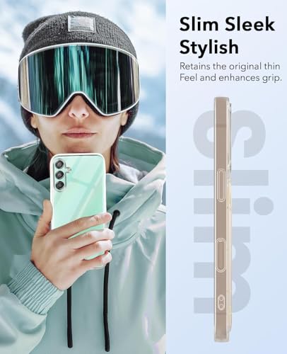 Image of Jkobi Lifetime Anti-Yellow Clear Back Cover Case for Samsung Galaxy F15 5G (Sleek Hard Crystal | Shockproof and Camera Protection)