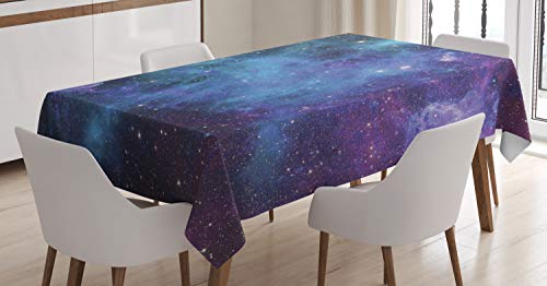 ABAKUHAUS Espacio Exterior Mantele, Galaxia Estrellas Espacio Celestial Astronómico Planetas Universo Vía...