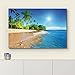 wall26 - Palm Trees on Tropical Beach Vacation - Canvas Art Home Art - 16x24 inches