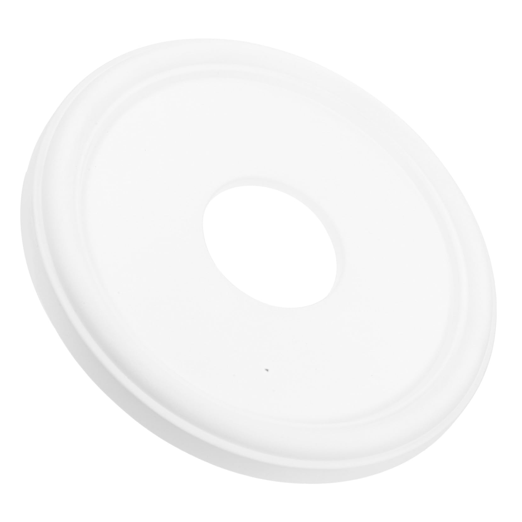 Médaillon blanc rond BESTYASH pour luminaire et ventilateur de plafond design
