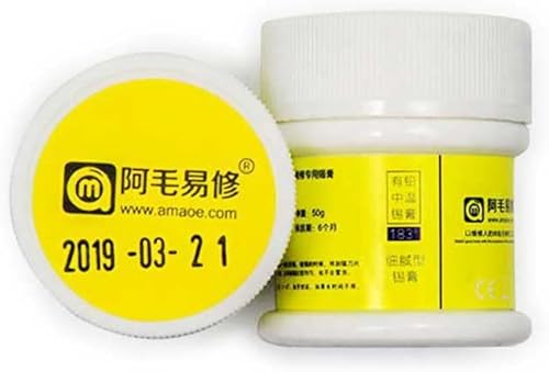 Amaoe M9 Pasta de fundente de soldadura, pasta de soldadura para teléfono móvil, placa base de estaño PCBBGASMD, herramientas de reparación -