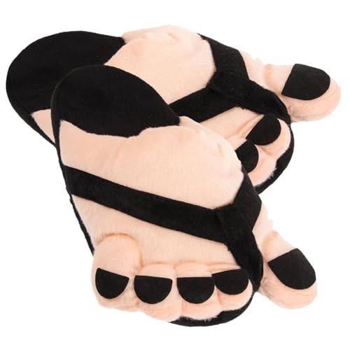 Beaupretty - Beaupretty Giant Feet Slippers Große Fußpantoffeln Lustige Kostüm Hausschuhe Halloween Party Verkleidung Unisex Komfortable Verkleidungsschuh für Erwachsene und Jugendliche