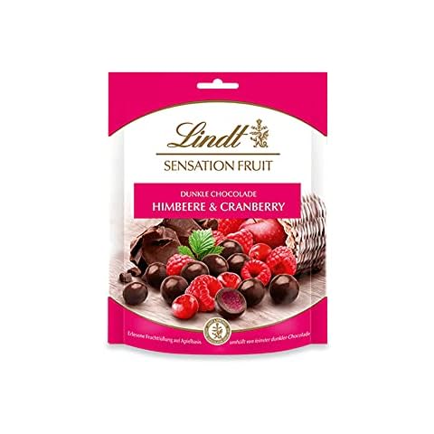 Lindt Schokolade Sensation Fruit Himbeere und Cranberry Cover