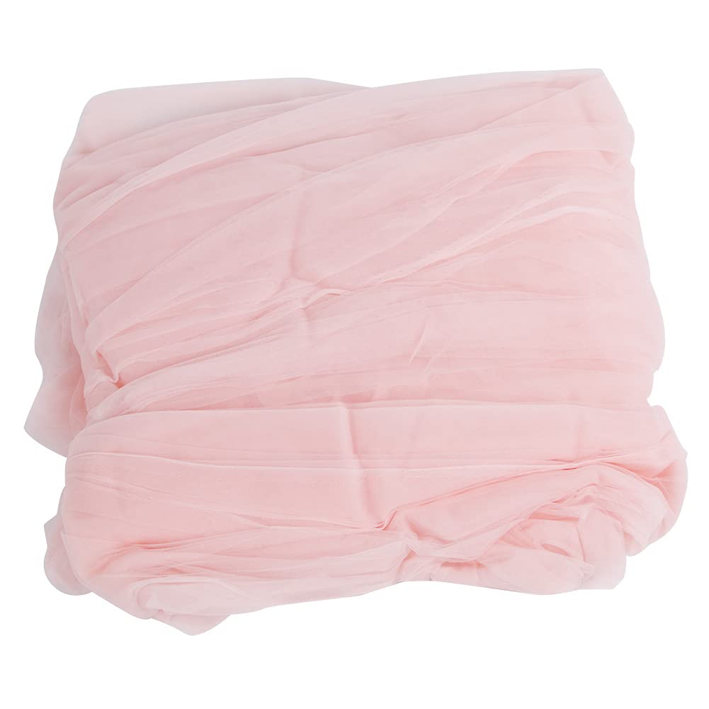 Socobeta Moustiquaire à la Maison, élégante décoration de Sommeil Confortable et élégante moustiquaire de Couleur pour Chambre de bébé(Rose)