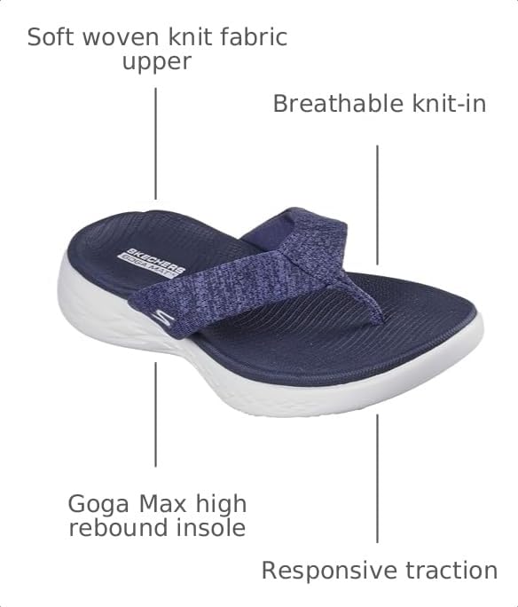 Image of Skechers Women's On-The-go 600-Preferred Flip-Flop