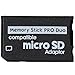 メモリースティック PRO Duo 互換品 変換アダプタ マイクロSD→MemoryStick PRO Duo SDHC/SDXCカード対応 (S3)