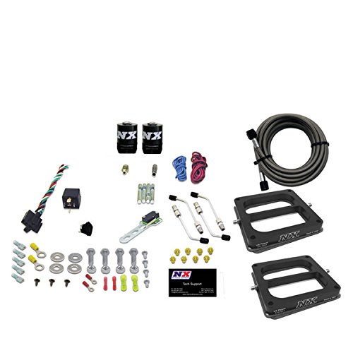 Nitrous Express - Dual Dom/Alc Nitrous Kit (100-500HP) w/o Bottle (50275-00)