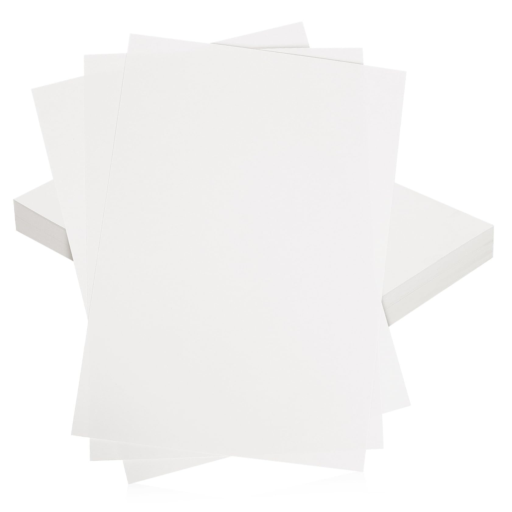 Angoily A4 Druckerpapier 100 Blatt Leichtes Kopierpapier Stoff Glatte Oberfläche Multipack für Kleines Büro Geeignet