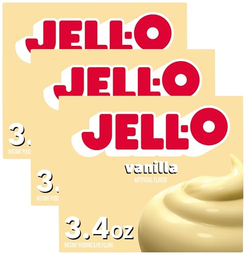 Image of Jell-O Instant Pudding & Pie Filling, 3.4 Oz (Pack of 3)