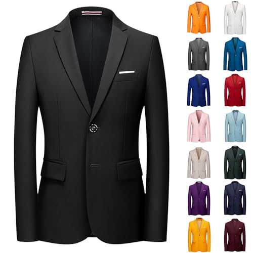 Cambkatl Men's Blazer Casual Slim Fit Suit Jackets for Dinner Wedding Party Banquet Prom Lightweight Sports Coat2