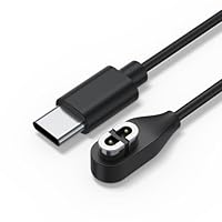 AK Ladekabel für Shokz OpenRun Pro, Kopfhörer Magnetisches Ladegerät mit 100cm/3,3ft USB-C Kable für Shokz OpenRun Pro Mini/OpenComm/OpneRun Mini/AfterShokz Aeropex Ladegerät Typ C