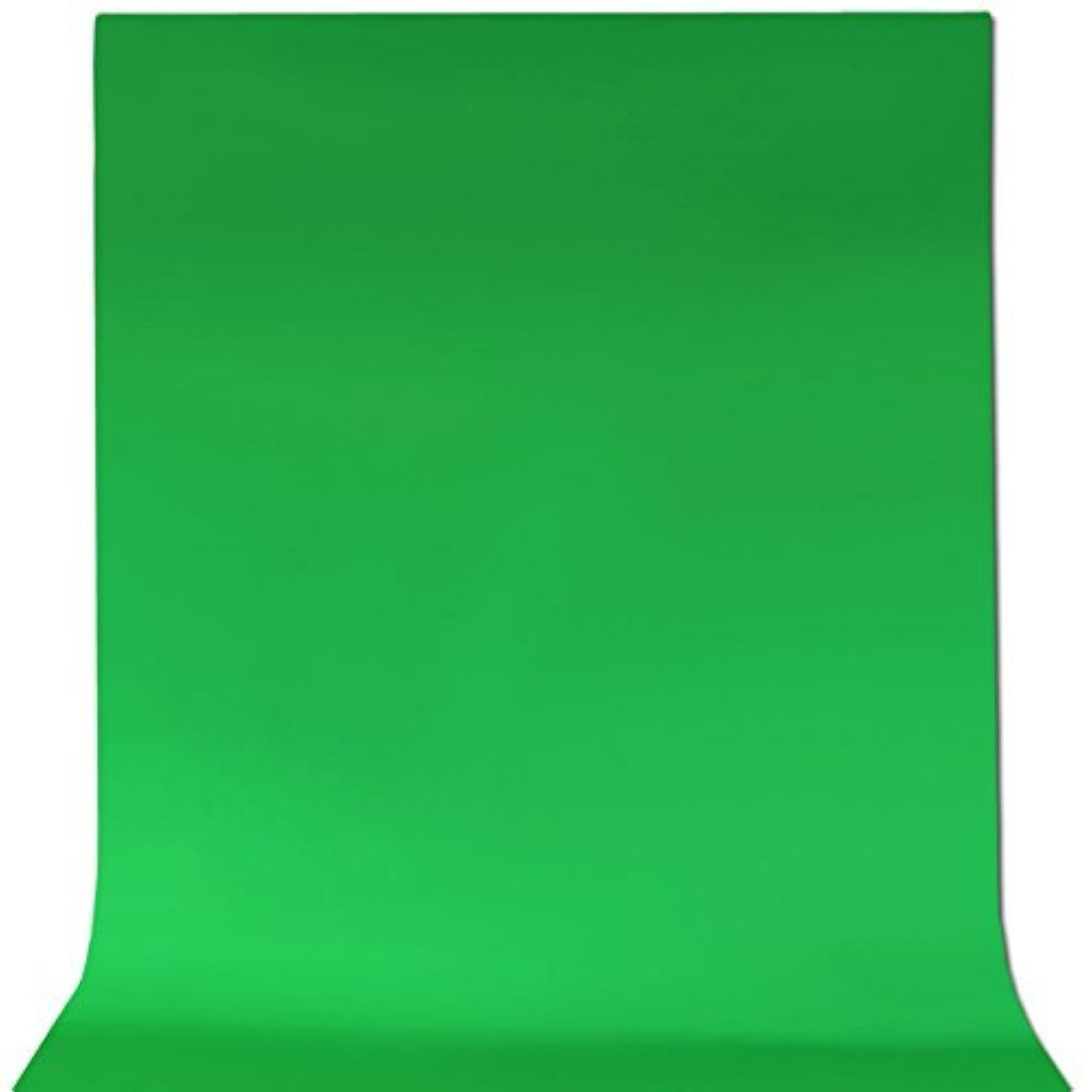 ePhotoInc 5 x 7 Feet Cotton Chromakey Green Screen Muslin Backdrop Photo Photography Background G57
