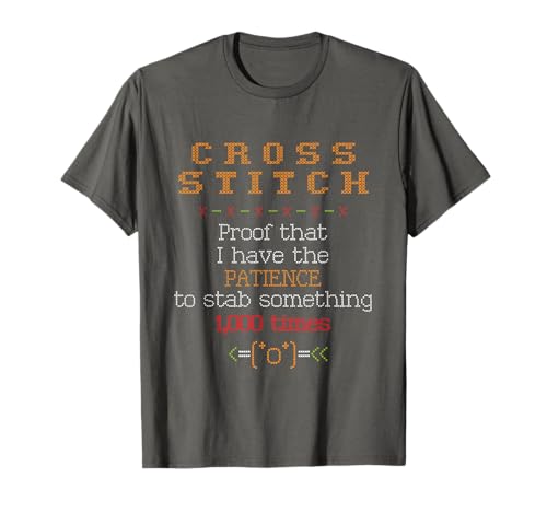 Funny Cross Stitch Shirt