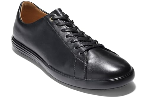 Cole Haan Cole Haan Men's Grand Crosscourt II Sneaker, black leather/black, 10.5 Medium US
