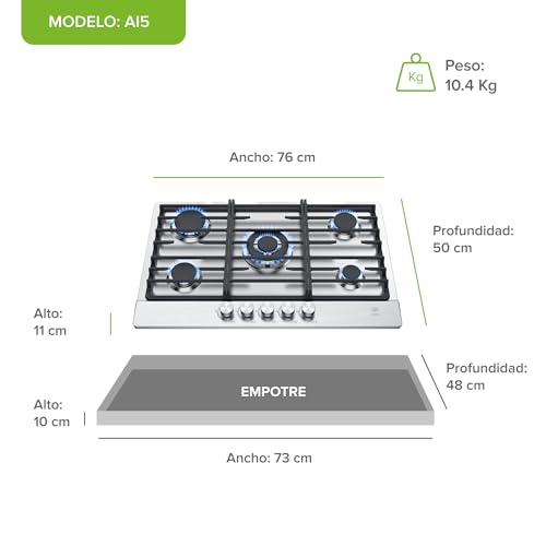 Recopilación de Estufas para Empotrar - los preferidos. 23 Estufas para Empotrar marca AVERA (2)