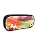 Produktbild Pencil Case Big Soccer In Green Field Einzigartige Bleistiftetui Büro Schreibwaren Tasche Stift Tasche Halter Mit Reißverschluss Schule Teenager Männer Frauen Student Leichtes, La