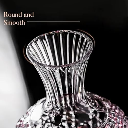 Tasse en Verre Cristal Rotatif Anti Amertume pour Vin 1500 ML - 6