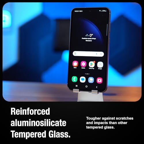 Image of Supershieldz NeoGuard HD+ Tempered Glass Screen Protector Guard for Samsung Galaxy S23 Fe, 9H Hardness | Case-Friendly | Easy Installation Kit
