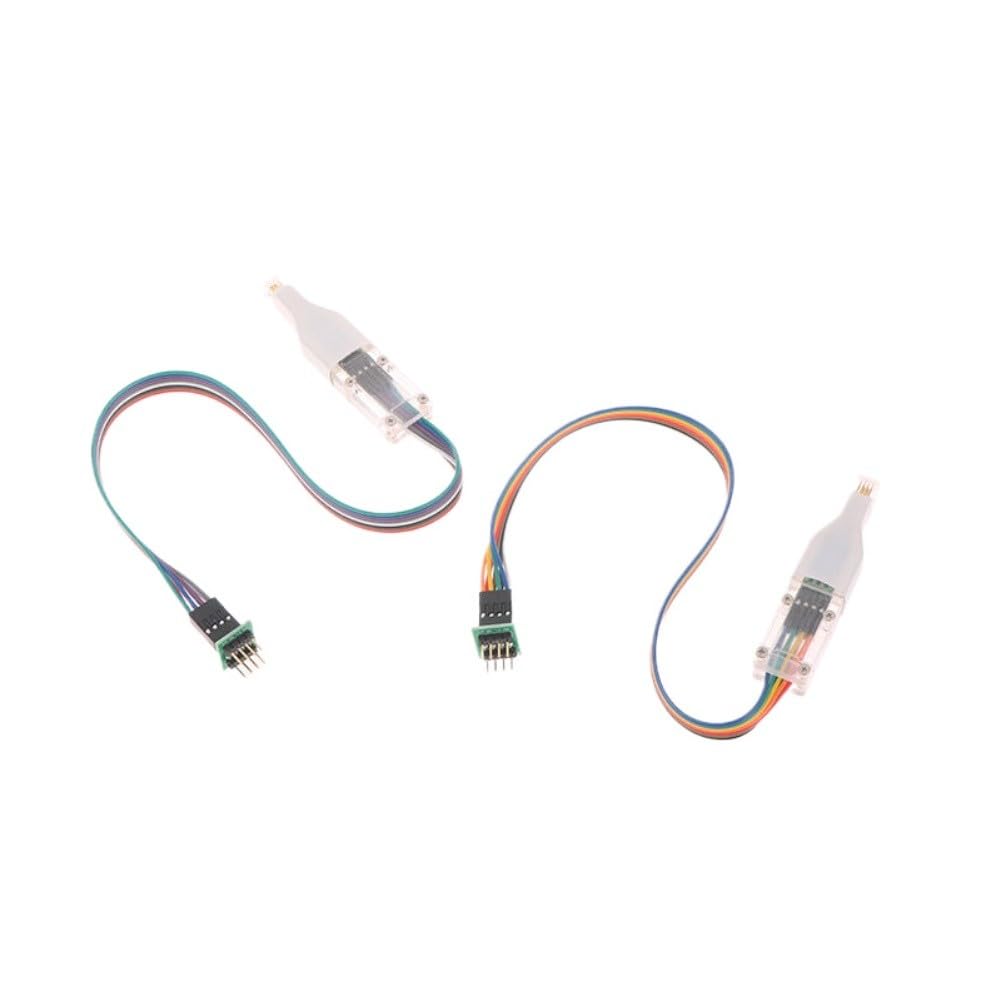 SOP8 SOIC8 WSON8 QFN8 Chip Test Cavo, 30 cm Programmazione Flessibile con Deflettore di Posizionamento Rimovibile, Adattatore passo 44mm a 85mm TV Computer Automotive Scheda madre