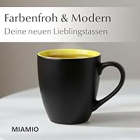 MIAMIO - Kaffeetassen Set 6er (350 ml) - Le Papillon Collection (Bunt) – Ansicht 3