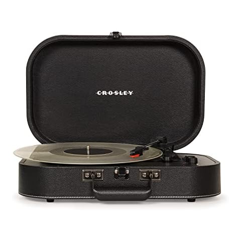 Crosley Discovery Turntable In Black Cover