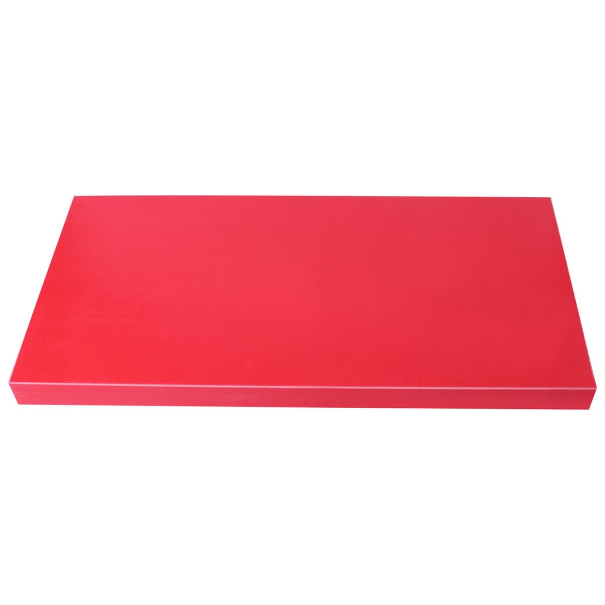 Rack décoratif suspendu bois rouge et étagère murale bibliothèque compacte