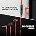 immagine 4HyperX HX-HSCEB-RD Earbuds, Cuffiette in Ear per Nintendo Switch, PC e Cellulare, Rosso