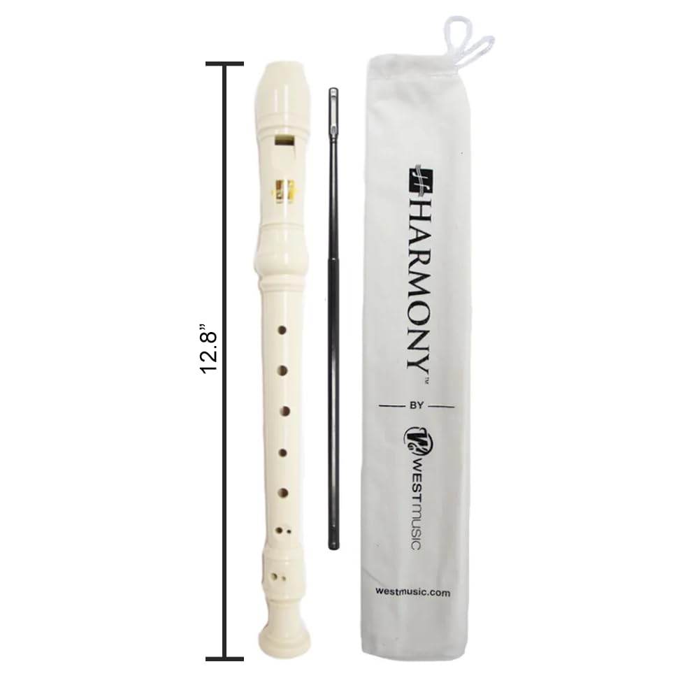 Amazon.com: Harmoy WM2400 Soprano Recorder 100pk, Ivory : Musical