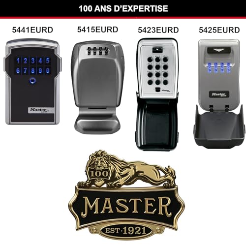 Boite à clés sécurisée rétroéclairée Select Access Master Lock 5425EURD - 7
