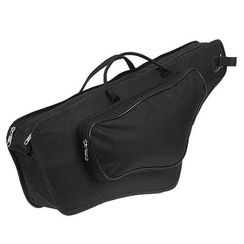 VANZACK Universal Saxophone Bag Saxophone Case Backpack Black for Storage and Transportation