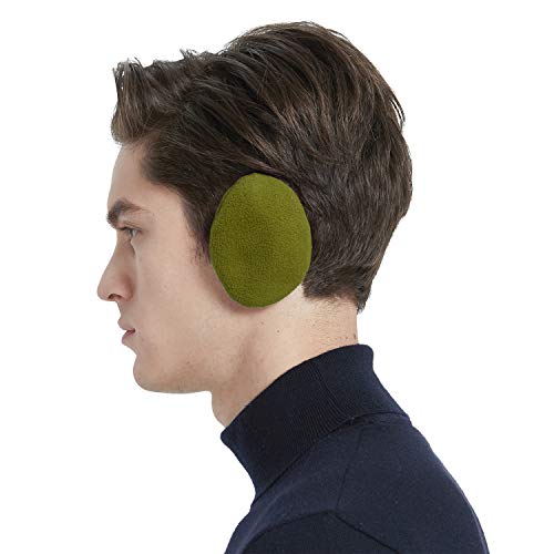 CRIPOP Bandless Ear Warmers Earmuffs - Winter Soft Fleece Ear Muffs/Covers for Men/Women/Child, 3 Sizes 6 Color
