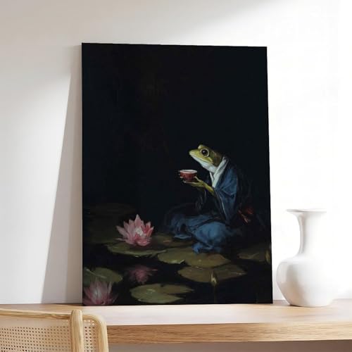 Poster zen The Tea of Tranquility sur toile 30x45 cm pour salon