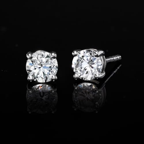 Ross-Simons 0.50 ct. t.w. Lab-Grown Diamond Stud Earrings in Sterling Silver3