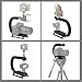 PULUZ Video Action Handheld Stabilizer, U/C Shape Video Action Stabilizing Handle Grip with Cold-Shoe Mount for All Camera Action Camera Camcorder and Smartphones