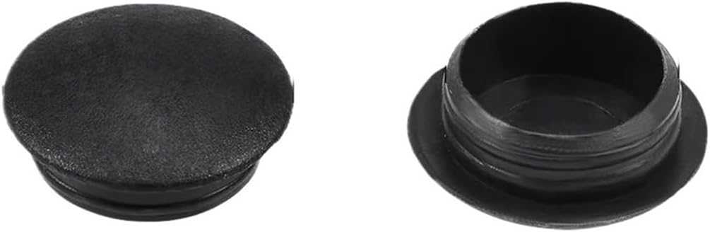 Plastic Hole Plug，Plastic Pipe Cover，20/30/50pcs Plastic Screw Cap Cover Hardware Furniture Hole Cover (Color : 50Pcs 8mm Brown) (Color : 20pcs 10mm White)