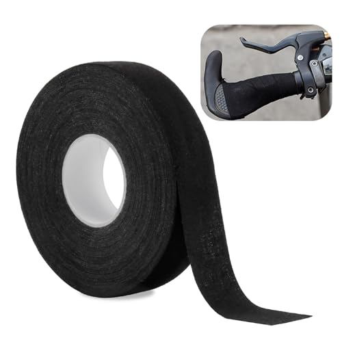 SopwMap Nastro Grip-Tape Antiscivolo, 25M, Nero, Tinta Unita, per Manubri, Barra per Pull-up, Calisthenics, Fitness, Tennis, Hockey