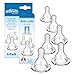 Dr. Brown's Original Nipple, Level 1 (0m+), 6-Pack