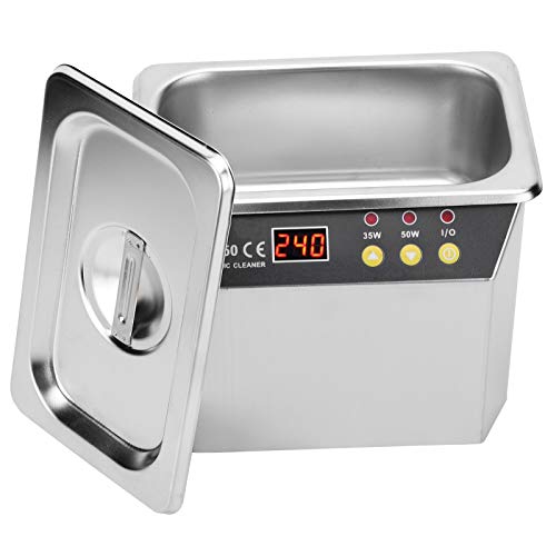800ML Ultraschallreiniger, intelligente LED-Digitalanzeige...