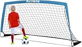 Excellent cadeau pour les enfants : si vous voulez intéresser votre enfant au sport ou l'encourager à sortir et à bouger, alors notre but de football dans le jardin est un bon équipement d'entraînement adapté pour les enfants et les adolescents. Le filet de football pour enfants peut être utilisé pour l'entraînement en intérieur, le divertissement de plage, les jeux de parc, les activités familiales dans le jardin, etc.