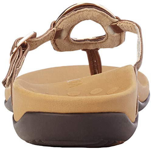 Image of Vionic Women's Rest Karina Backstrap Sandal- Supportive Ladies Slip on Sandals That Include Three-Zone Comfort with Orthotic Insole Arch Support, Medium and Wide Fit