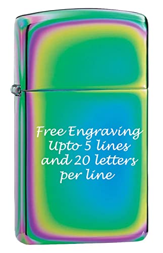 Encendedor Zippo Slim Multicolor Personalizado miniatura 1
