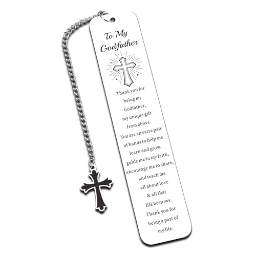Godfather Gifts for Men Christian Gifts for Men Bible Bookmark