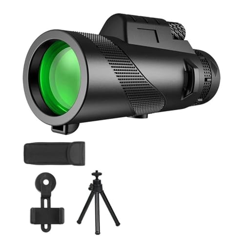 Tubkikare Bärbar Zoom HD 5000M Teleskop Vikbar Långdistans Mini Kraftfull Teleskop For Jakt Sport Utomhus Camping Resor Kraftfullt Okular Och FöRstoringsglas(Black suit2)