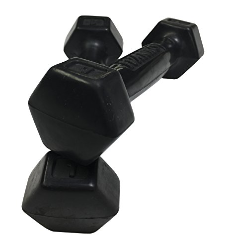 Ivanko Rubber Dumbbells, 1 Lb (Pair) #TOP1