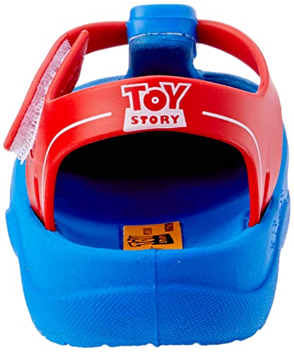 Sandália Disney Magic Aranha, Grendene Kids, Bebê Unissex, Azul/Vermelho, 22