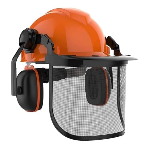 Sicherheitshelm mit Gesichtsschutz