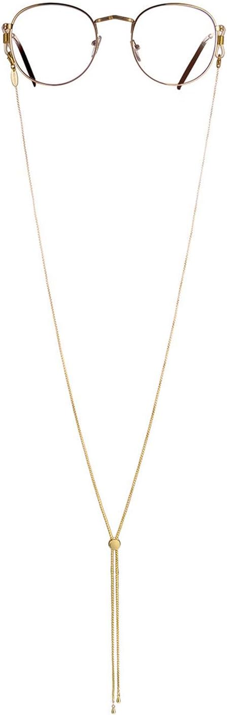 Glasses Chain, Eyeglass Strap For Women Sunglasses - 14K Gold Eyeglasses Chain, Eye Glasses Holders Around Neck