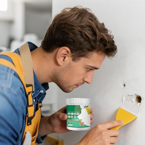 Kit de patch mural pour effacer les éraflures et bosses d'appartement - 3