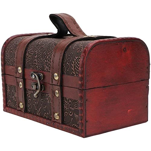 Coffre ancien en bois pour préserver vos souvenirs et vos bagues